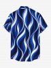 Curve Colorblock Print Matching Hawaii Beach Outfit For Couples -  