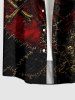 Halloween Skull Pirate Sailboat Sea Waves Cruise Print Matching Outfit -  