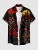 Halloween Skull Pirate Sailboat Sea Waves Cruise Print Matching Outfit -  