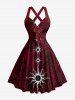 Sun Print Matching Outfit For Couples -  