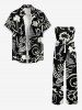 Coconut Tree Sun Sailboat Print Matching Hawaii Beach Outfit For Couples -  