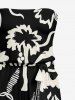 Coconut Tree Sun Sailboat Print Matching Hawaii Beach Outfit For Couples -  