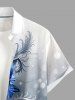 Tropical Flowers Ombre Print Matching Hawaii Beach Outfit For Couples -  