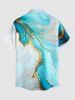 Marble Stained Print Matching Hawaii Beach Outfit For Couples -  