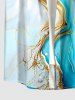 Marble Stained Print Matching Hawaii Beach Outfit For Couples -  