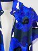 African Printed Matching Couple Outfit Flower Hawaiian Set -  