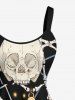 Halloween Skull Skeleton Claw Print Matching Outfit For Couples -  