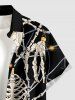 Halloween Skull Skeleton Claw Print Matching Outfit For Couples -  