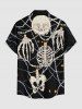 Halloween Skull Skeleton Claw Print Matching Outfit For Couples -  