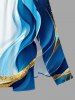 Curve Ombre Print Matching Hawaii Beach Outfit For Couples -  