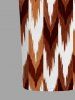 Geometric Ethnic Graphic Print Matching Hawaii Beach Outfit For Couples -  