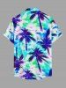 Coconut Tree Tropical Leaf Print Matching Hawaii Beach Outfit For Couples -  