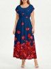 Petal Print Matching Hawaii Beach Outfit For Couples -  