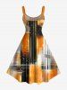 Ombre Light Beam 3D Print Matching Hawaii Beach Outfit For Couples -  