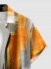 Ombre Light Beam 3D Print Matching Hawaii Beach Outfit For Couples -  