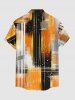 Ombre Light Beam 3D Print Matching Hawaii Beach Outfit For Couples -  