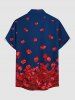 Petal Print Matching Hawaii Beach Outfit For Couples -  
