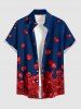 Petal Print Matching Hawaii Beach Outfit For Couples -  