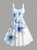 Flowers Print Matching Hawaii Beach Outfit For Couples -  