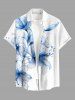 Flowers Print Matching Hawaii Beach Outfit For Couples -  