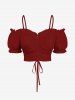 Ombre Flower Leaf Print Matching Hawaii Beach Outfit For Couples -  