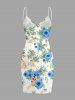 Coconut Tree Hibiscus Flowers Lady Print Convertible Hawaii Beach Cover -  