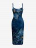Flower Leaf Print Matching Hawaii Beach Outfit For Couples -  