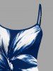 Flowers Print Hawaii Fitted Dress -  