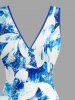 Flowers Print Matching Hawaii Beach Outfit For Couples -  