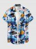 Coconut Tree Letters Print Matching Hawaii Beach Outfit For Couples -  