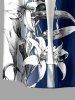 Flower Leaf Colorblock Print Matching Hawaii Beach Outfit For Couples -  