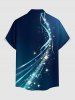 Galaxy Curve Glitter 3D Print Matching Hawaii Beach Outfit For Couples -  