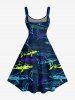 Sharks Print Matching Hawaii Beach Outfit For Couples -  