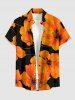 Flower Print Matching Hawaii Beach Outfit For Couples -  