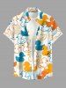 Cute Duck Print Matching Hawaii Beach Outfit For Couples -  