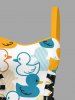 Cute Duck Print Matching Hawaii Beach Outfit For Couples -  