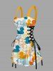 Cute Duck Print Matching Hawaii Beach Outfit For Couples -  