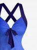 Coconut Tree Sea Ombre Sky Print Matching Hawaii Beach Outfit For Couples -  