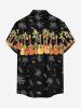Coconut Tree Pineapple Guitar Print Matching Hawaii Beach Outfit For Couples -  
