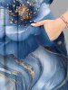 Flower Ink Painting Print Matching Hawaii Beach Outfit For Couples -  