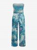 Coral Micro-biological Sea Print Matching Hawaii Beach Outfit For Couples -  