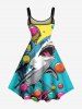 Shark Ocean Ball Sea Print Hawaii A Line Dress -  