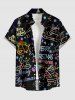 Christmas Santa Claus Bells Snowflake Print Matching Outfit For Couples -  