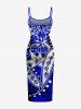 Hibiscus Flowers Print Matching Hawaii Beach Outfit For Couples -  