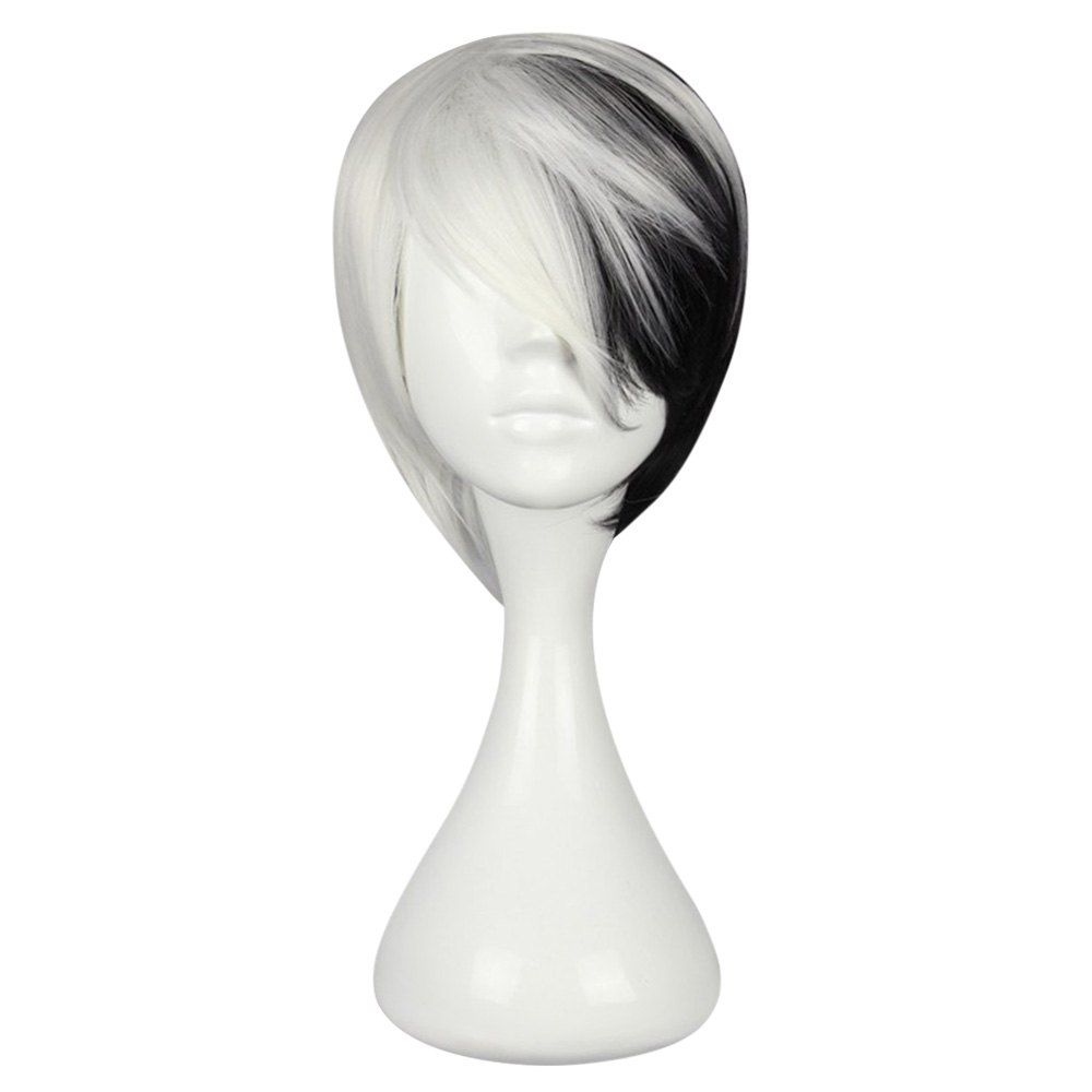 short white wig costume