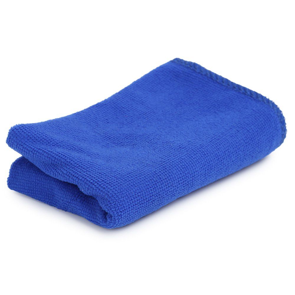 

30 x 70cm Multi-purpose Microfiber Cleaning Cloth Absorbent Waxing Towel, Blue