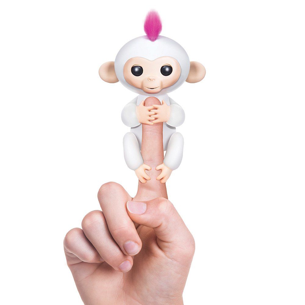 

WowWee Fingerlings 6 Color Finger Monkey Smart Induction Toys, White