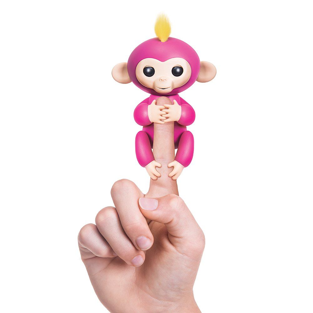 

WowWee Fingerlings 6 Color Finger Monkey Smart Induction Toys, Pink