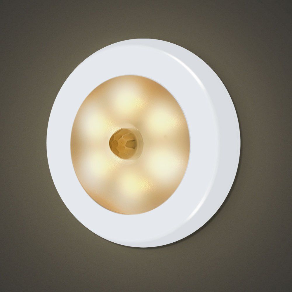 

LED Night Light Human Body Induction Lamp, Warm white light
