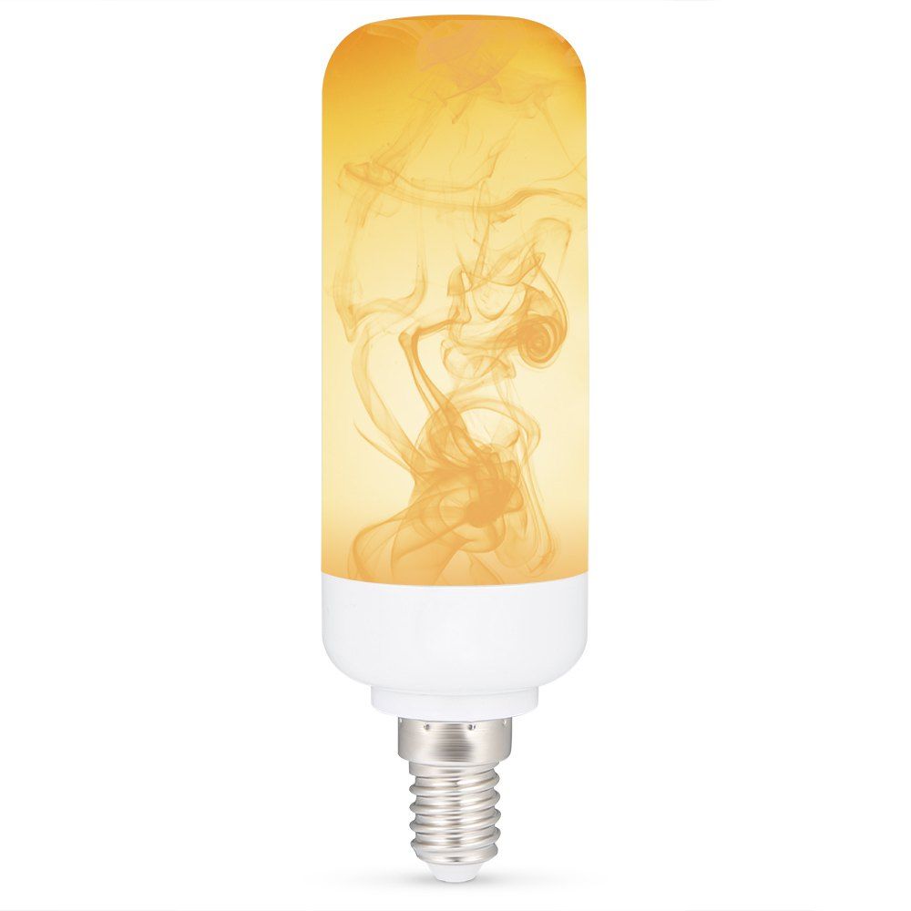 

E26 / E27 LED Flame Effect Light Bulb for Hotel / Bar / Home / Christmas Festival Decor, Warm white